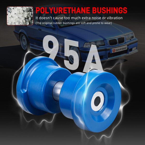 95A Polyurethane Rear Subframe Bushing Kit for BMW 3 Series E36 1992-1998