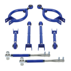 Adjustable Front Tension Rod Rear Camber Traction Toe Arm for 90-96 Nissan 240SX